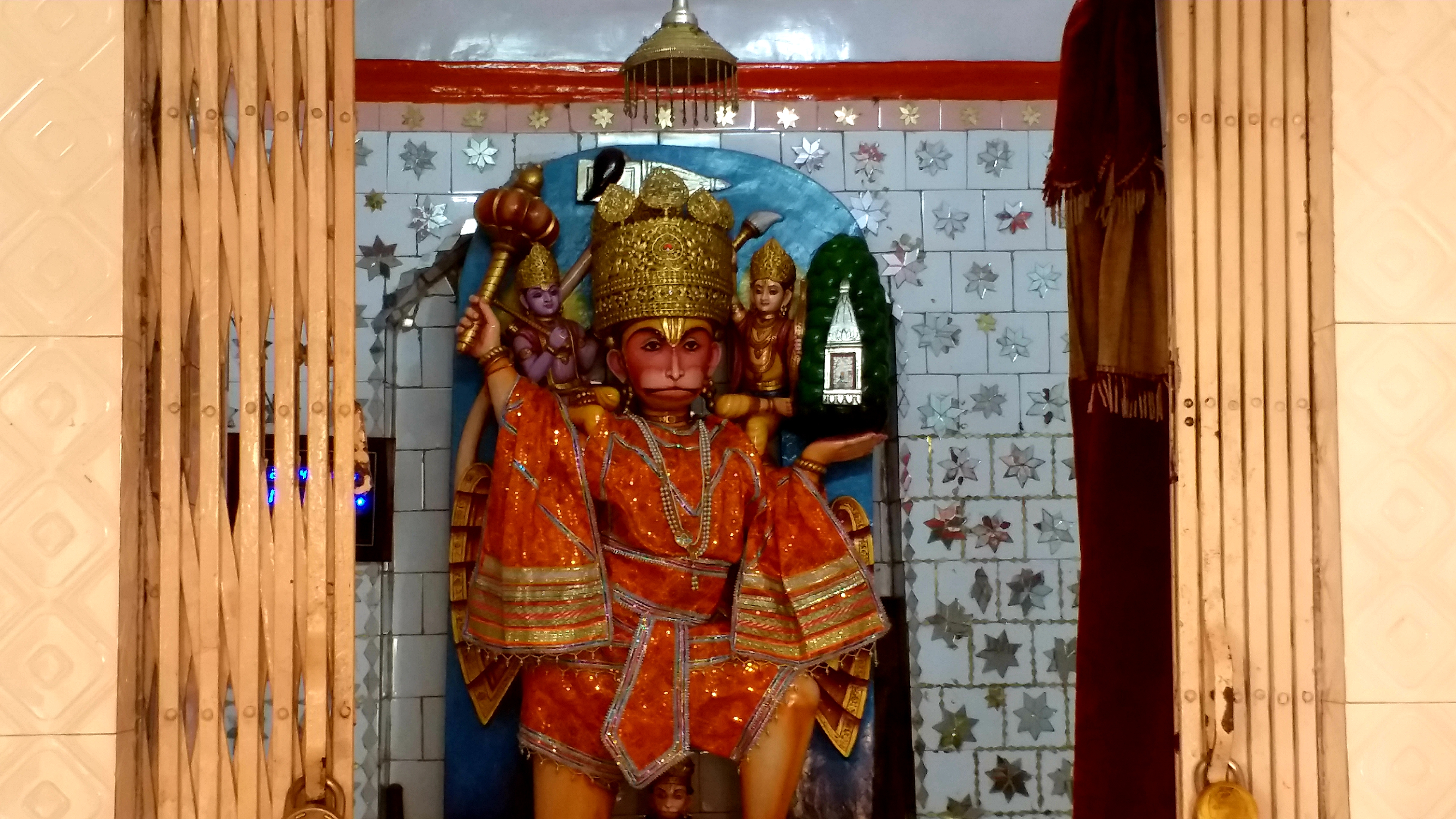 Beautiful pictures of Hanuman Tauria Temple of chhatarpur