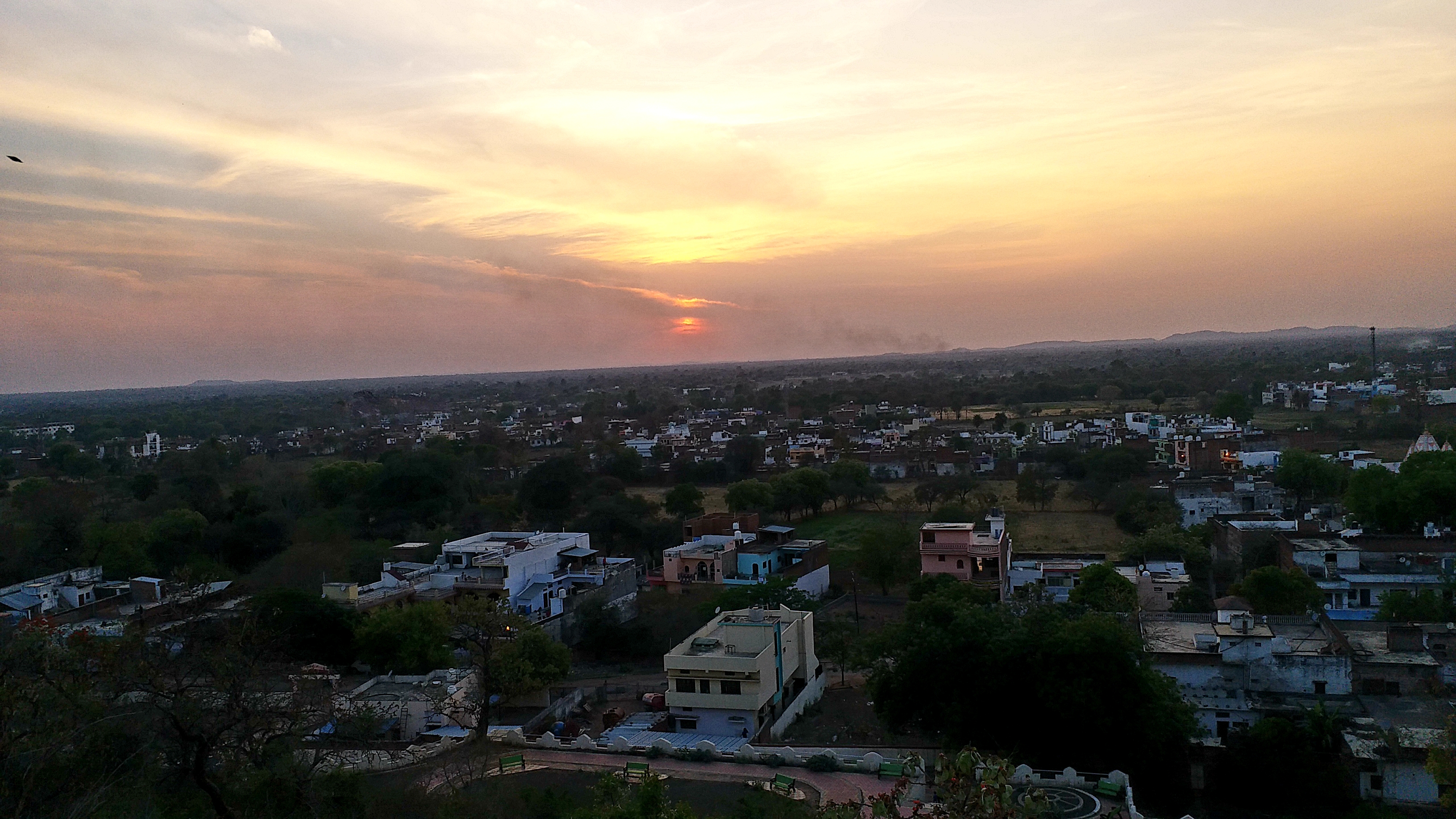 Beautiful pictures of Hanuman Tauria Temple of chhatarpur