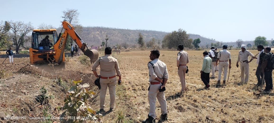 Dewas 50 hectare land encroachment free