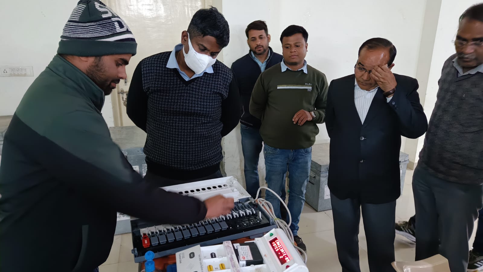 Voting for Raghogarh municipality on 20th November