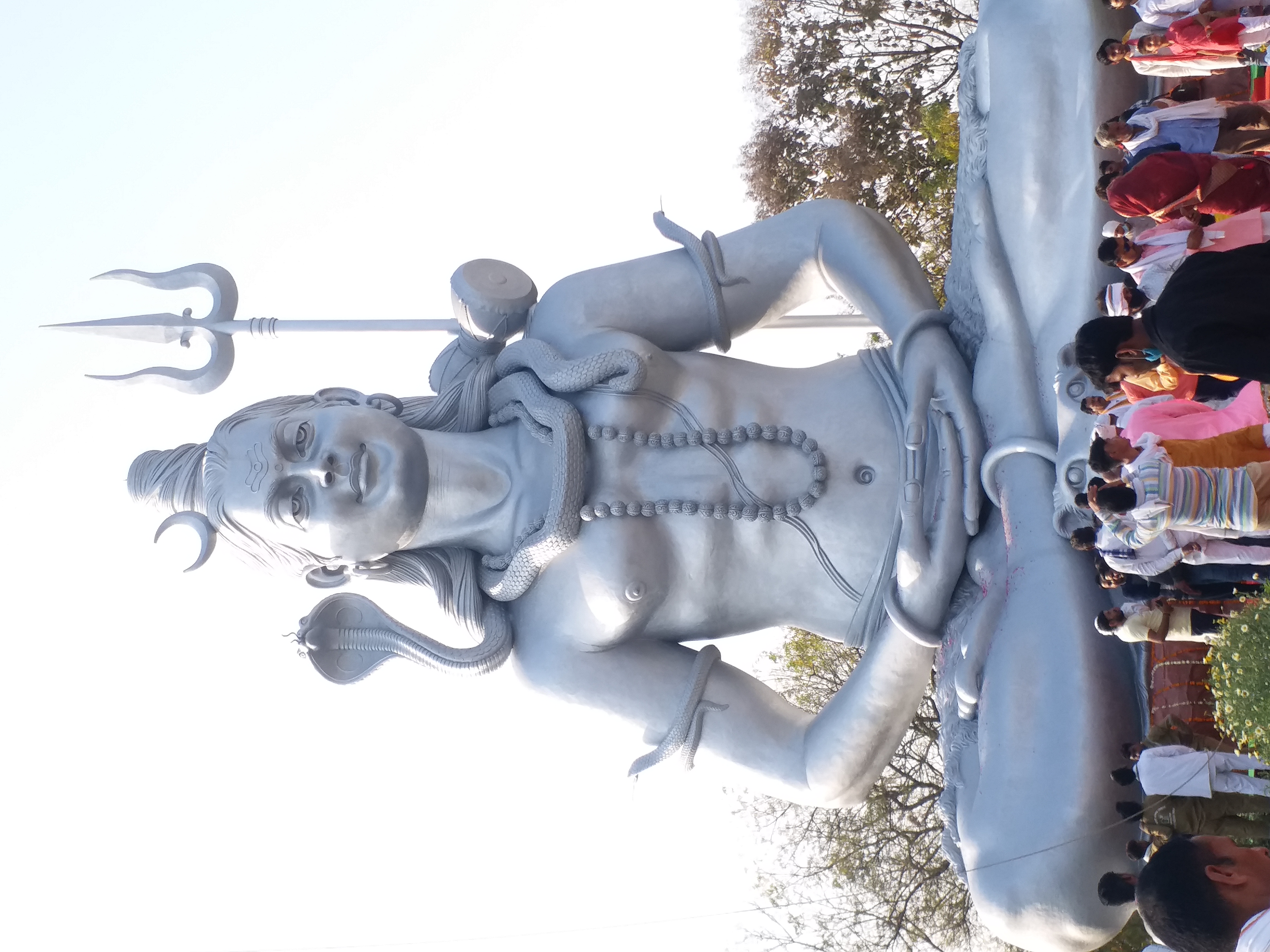 85 feet high Shiva statue