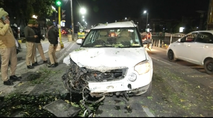 indore accident news