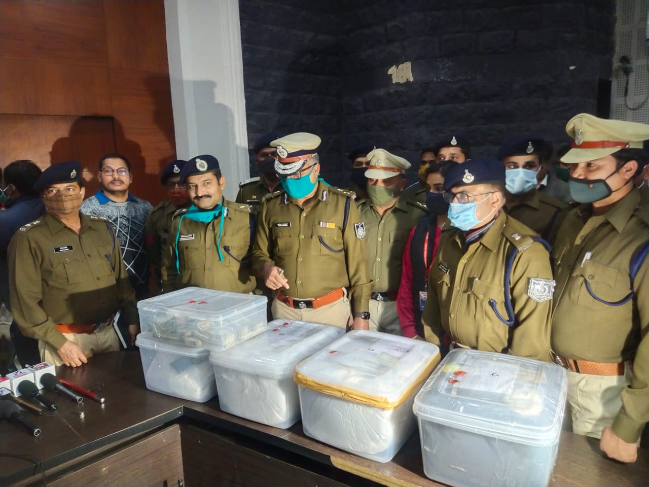 Indore police seized 70 kg of drugs