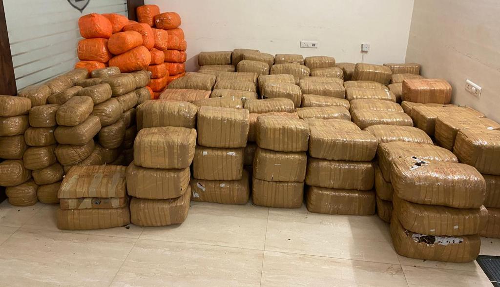 Hemp worth crores seized