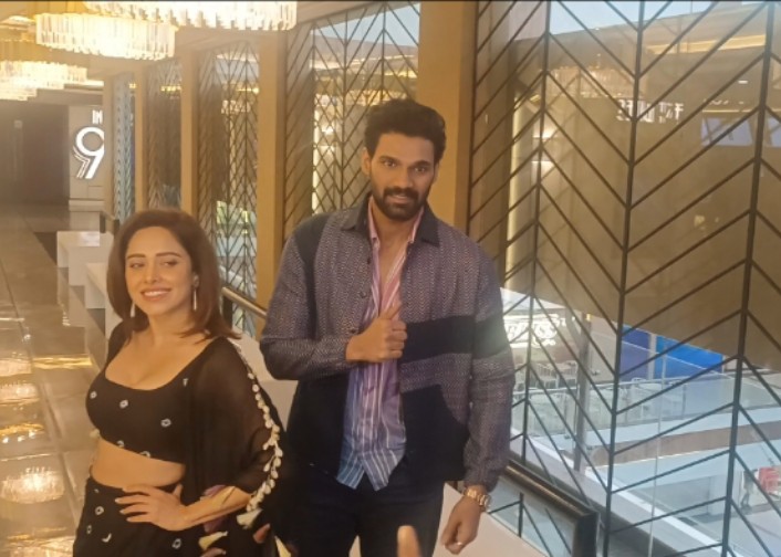 Nushrat Bharucha and Srinivas