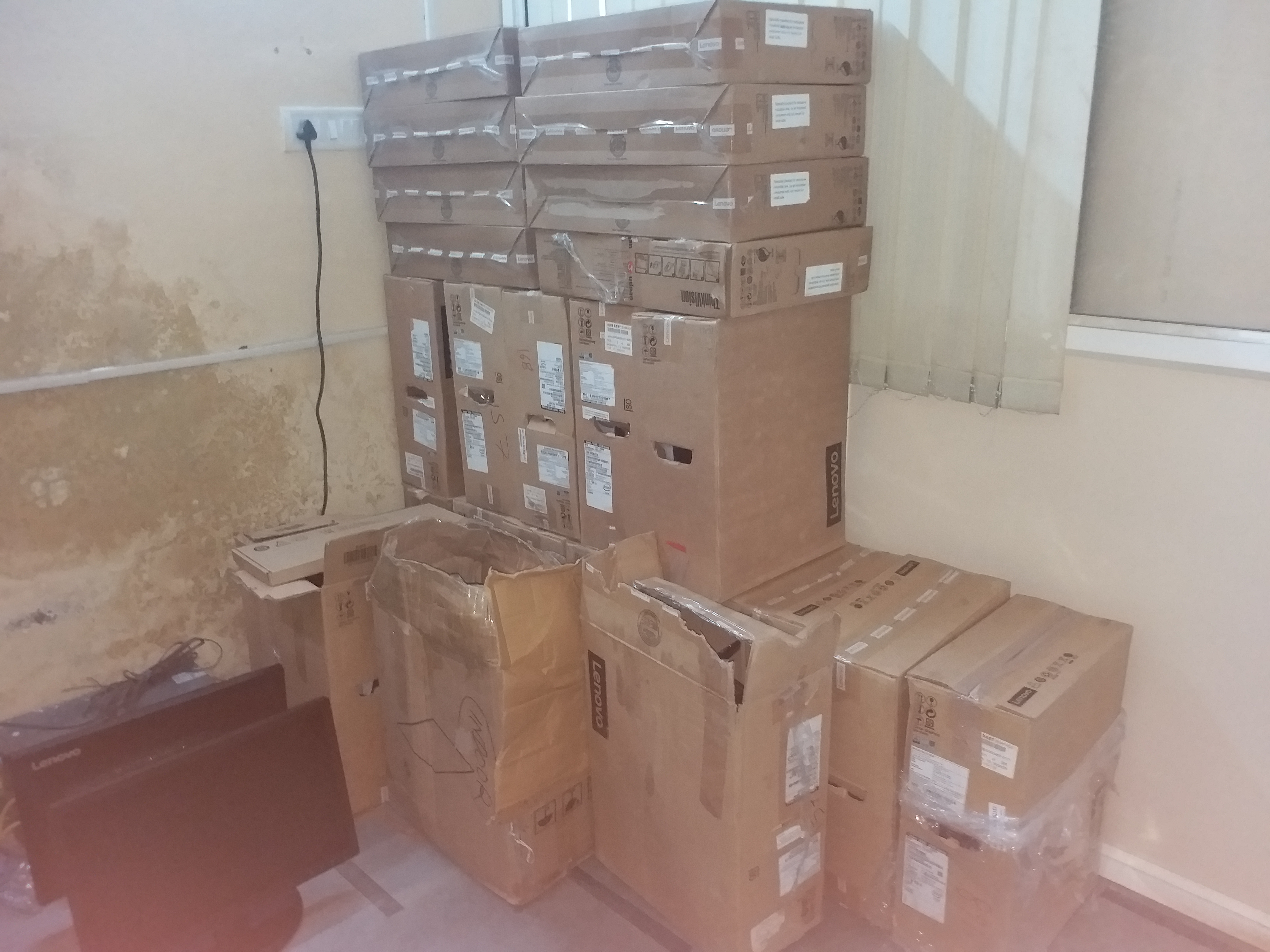 Police seized computers