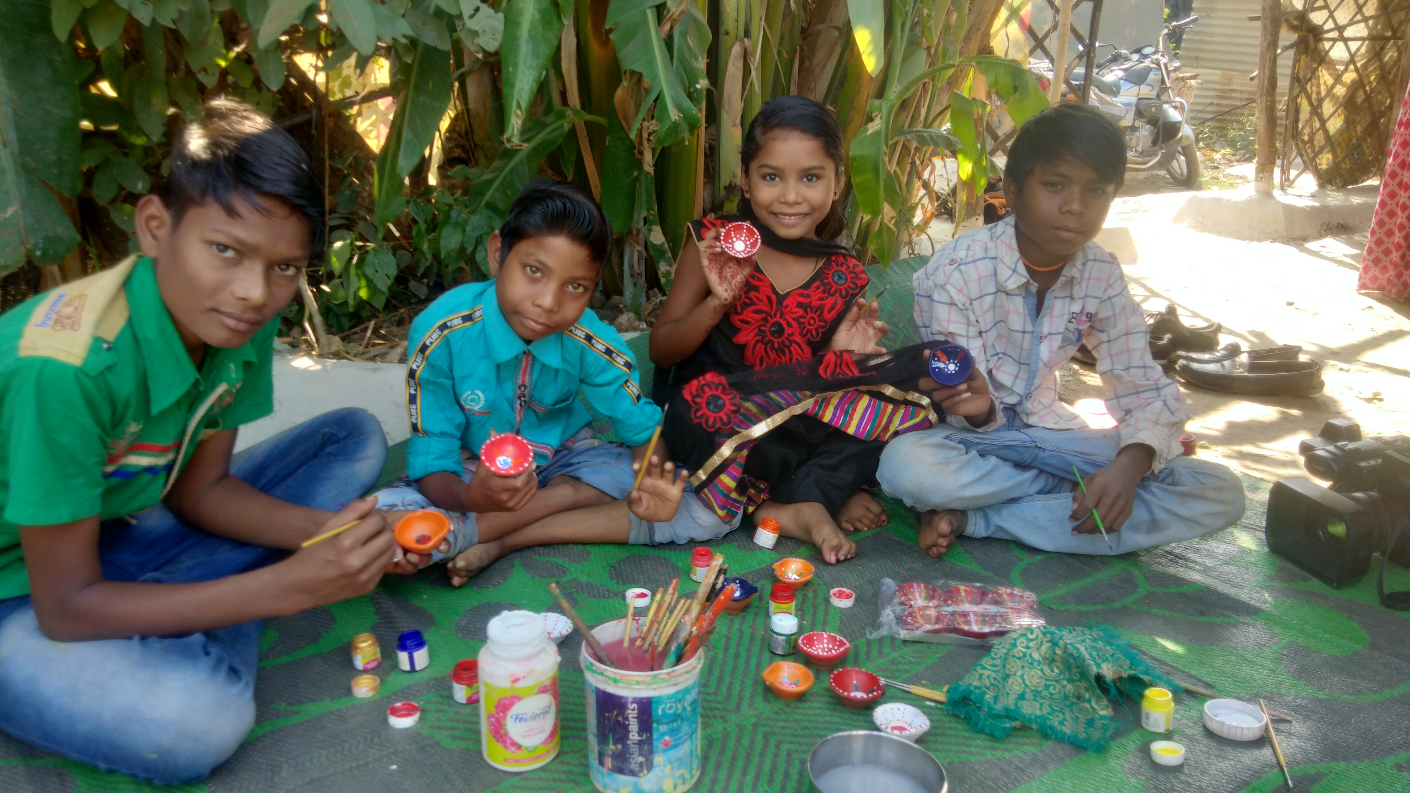 slum area children