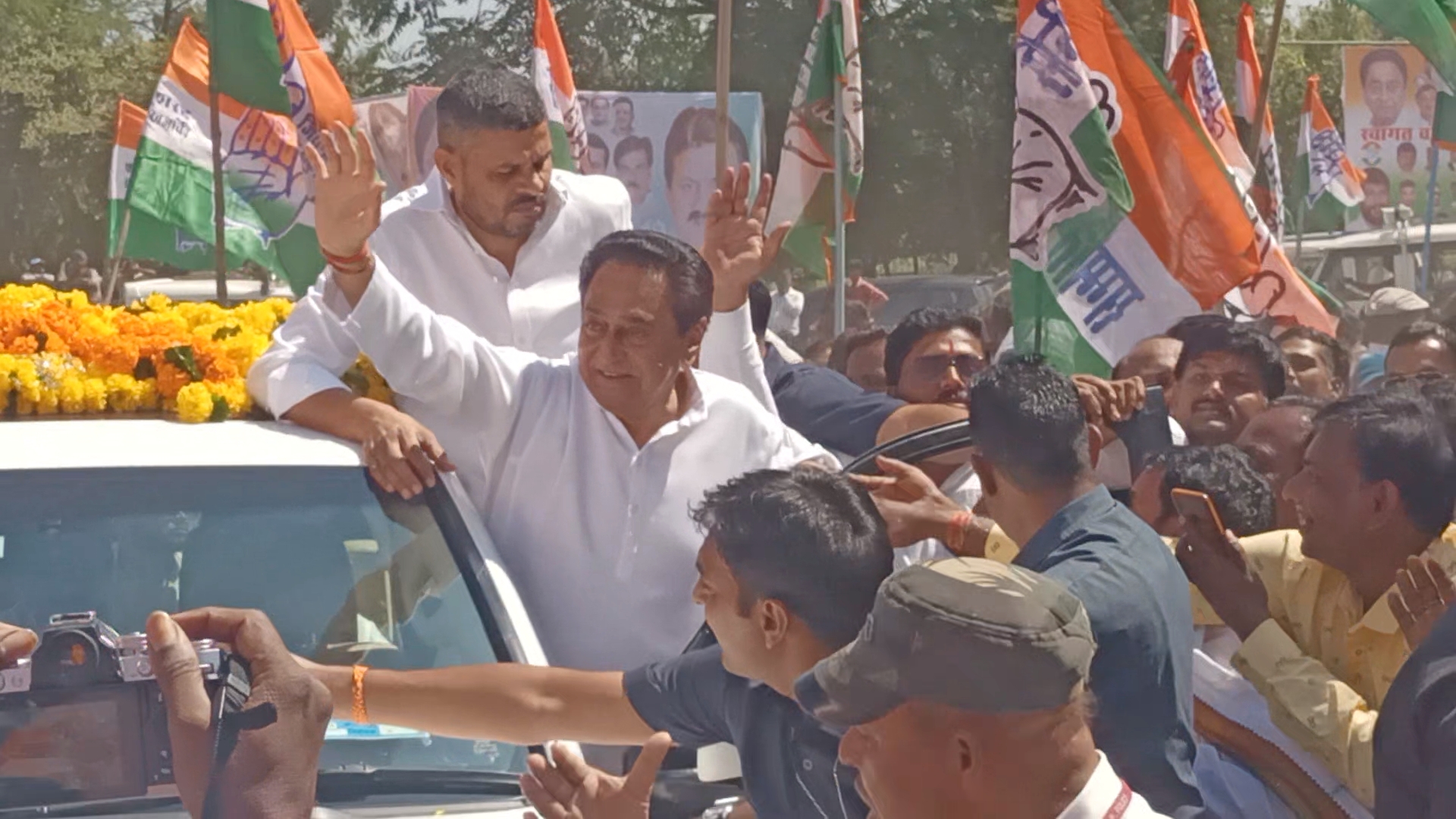 Kamal Nath In Jabalpur