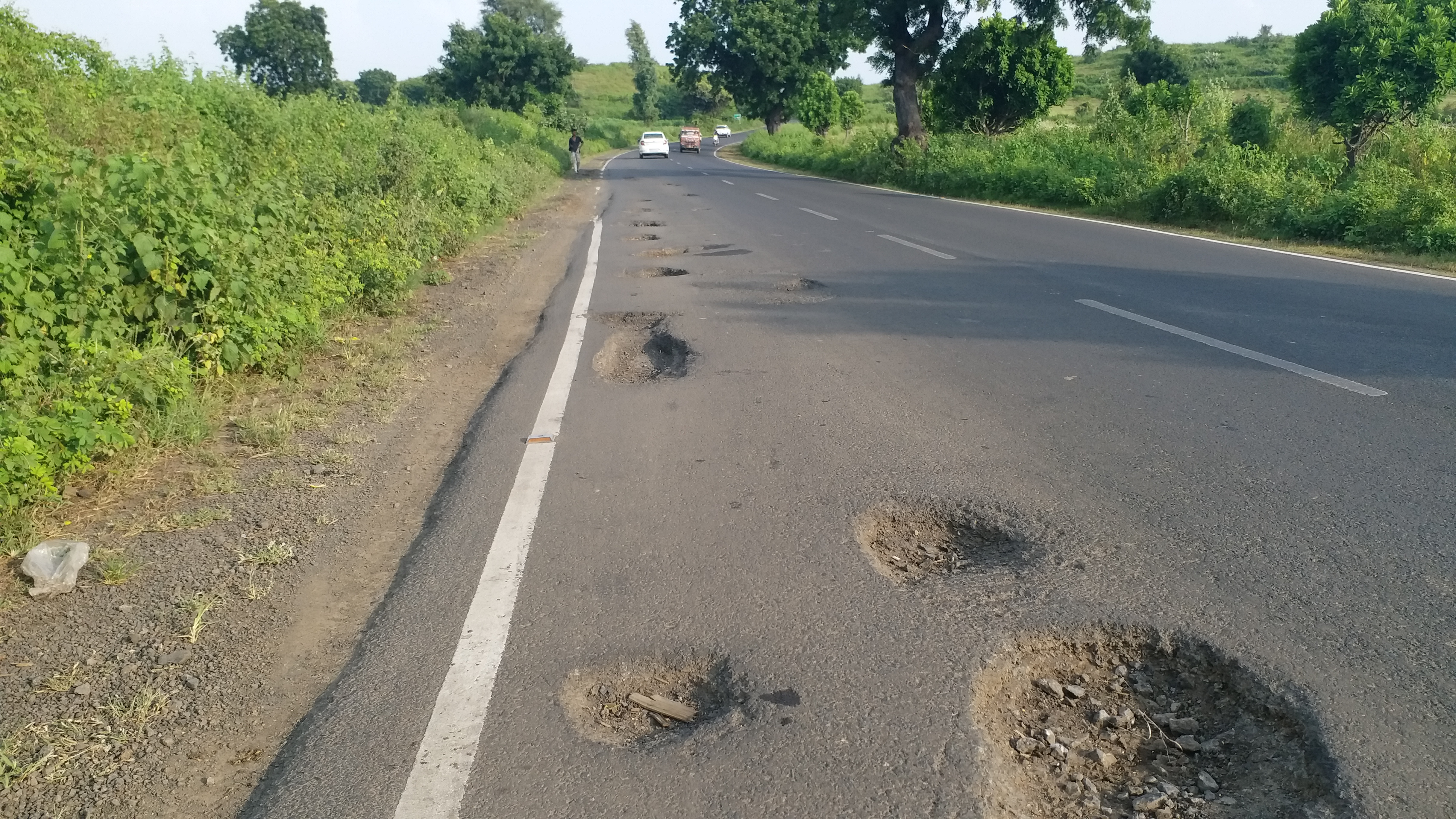 Death pits on the highway