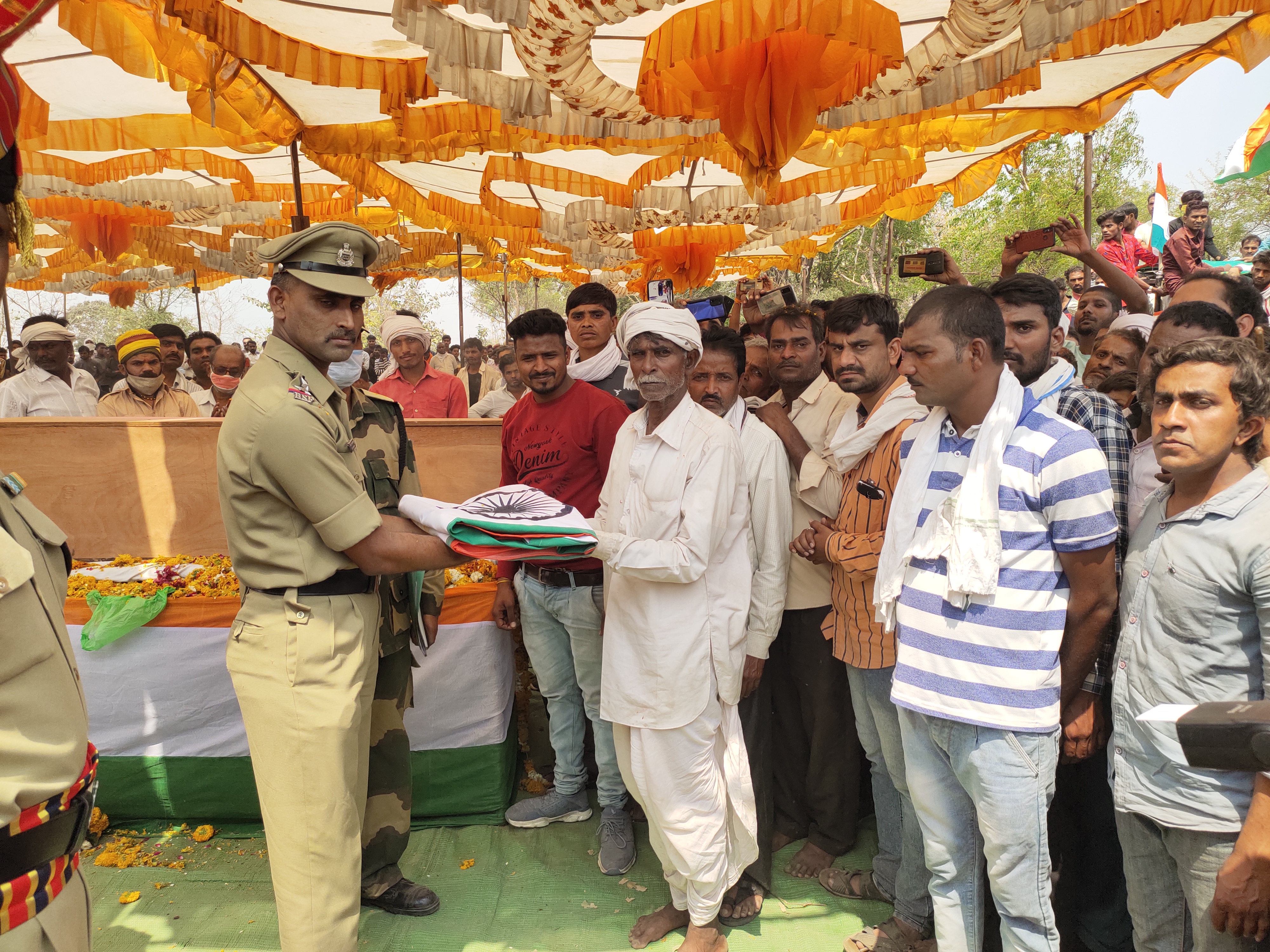 Martyr Mahesh Prajapati of last visit