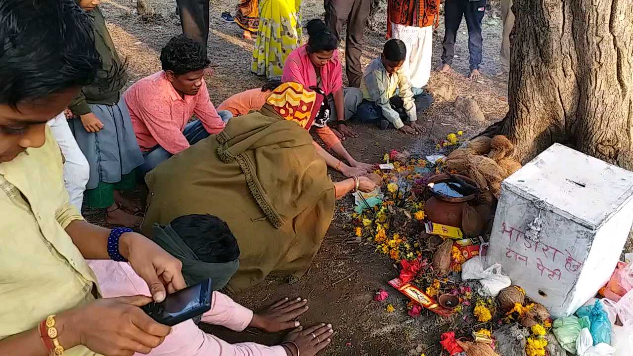 People here claim to have both hands pulled by trees