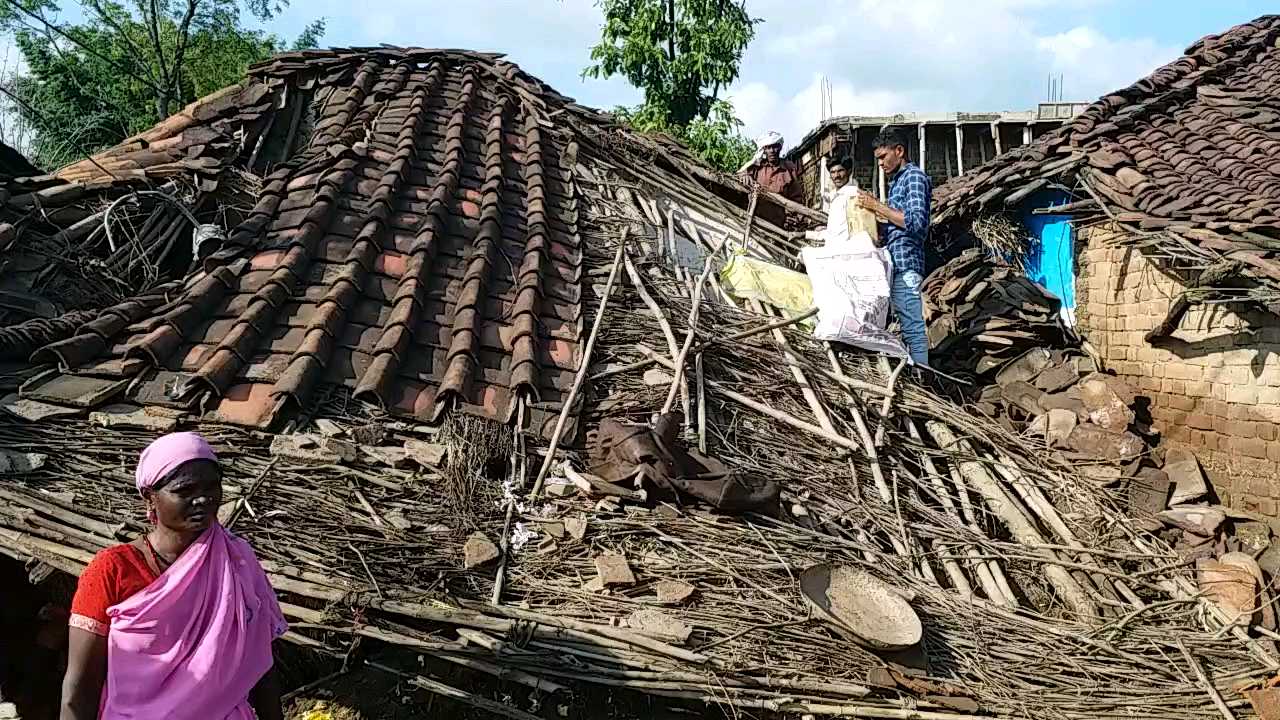 Flood in mandla