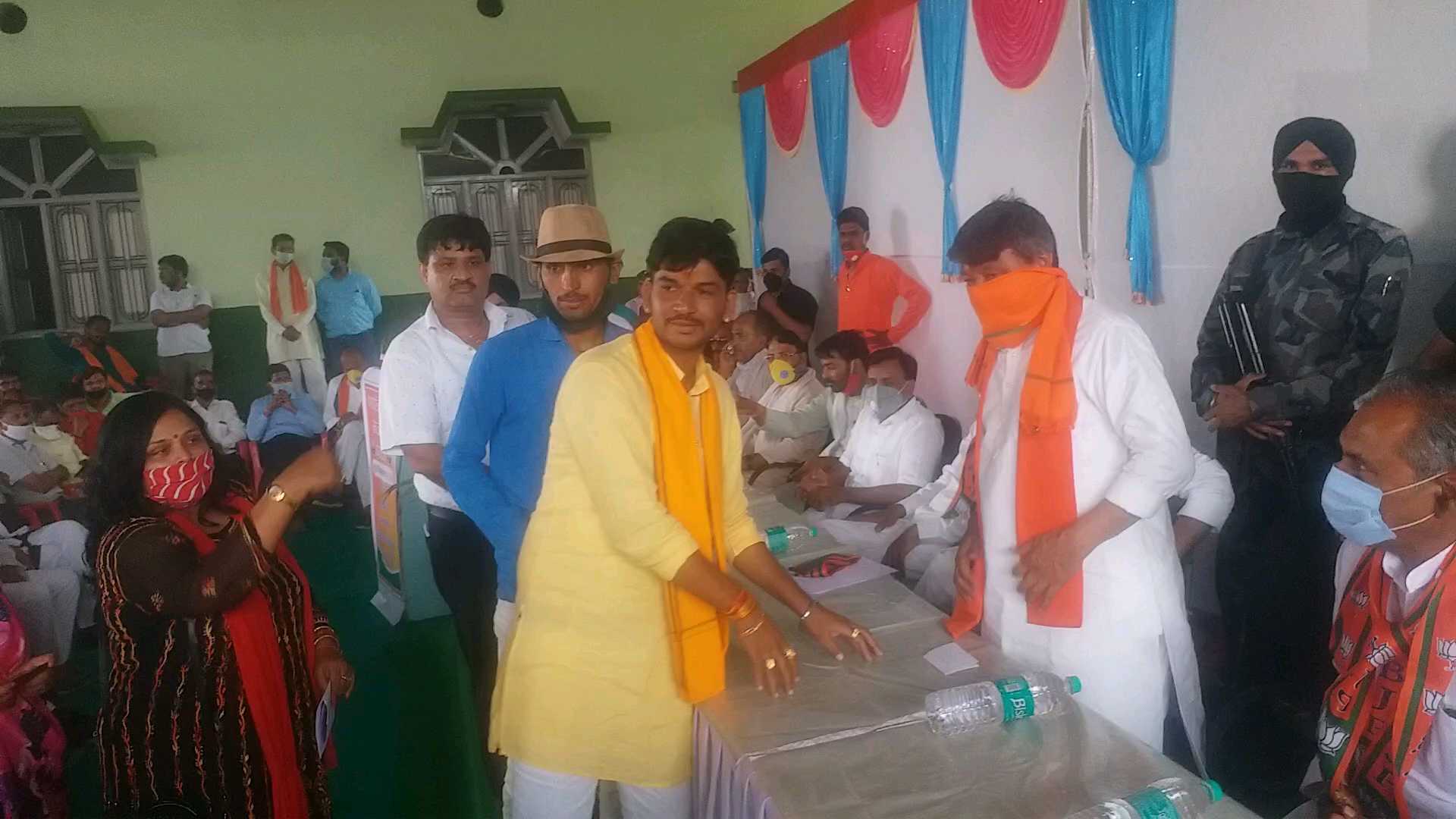 BJP general secretary Kailash Vijayvargiya during activist conference