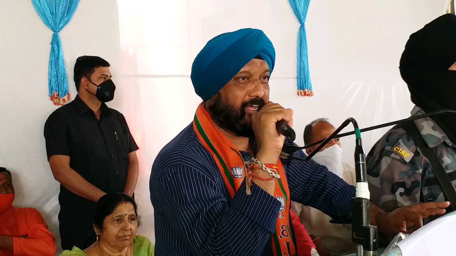 Cabinet Minister Hardeep Singh Dung