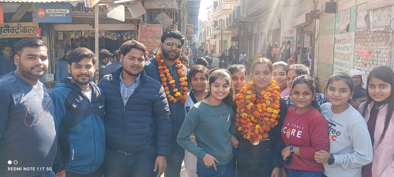 Deepti Singhal of Chambal winning gold medal