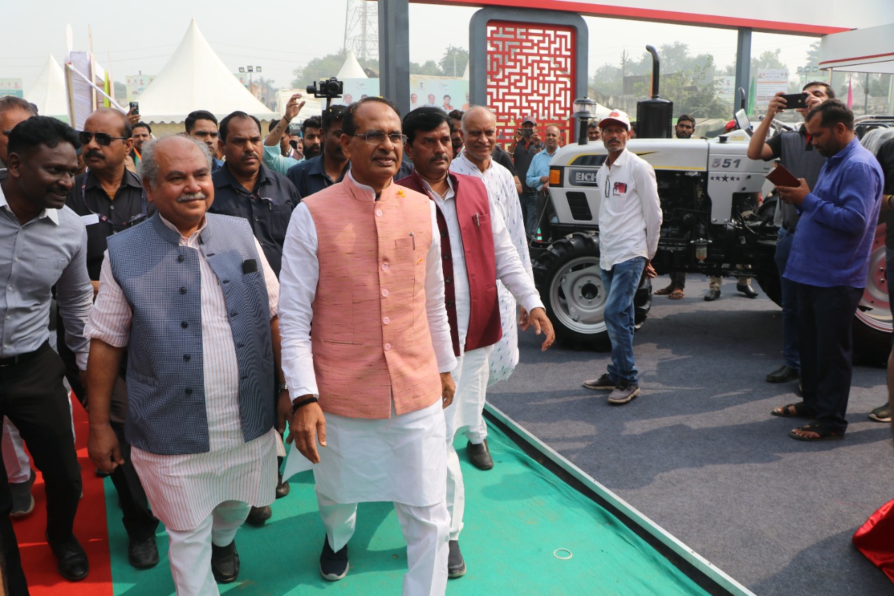 MP Morena CM Shivraj inaugurated agriculture fair