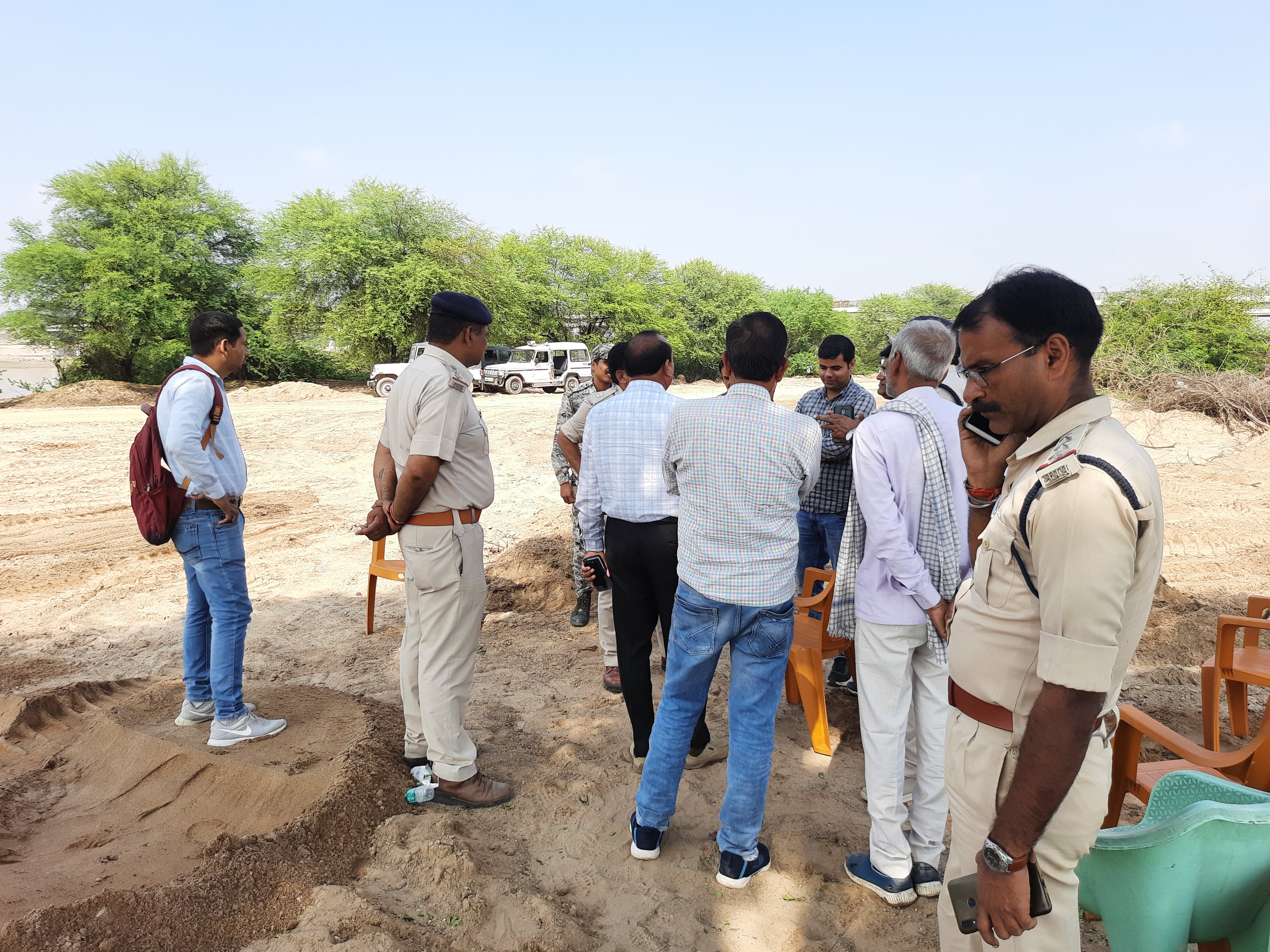 Illegal Sand Destroyed in Morena