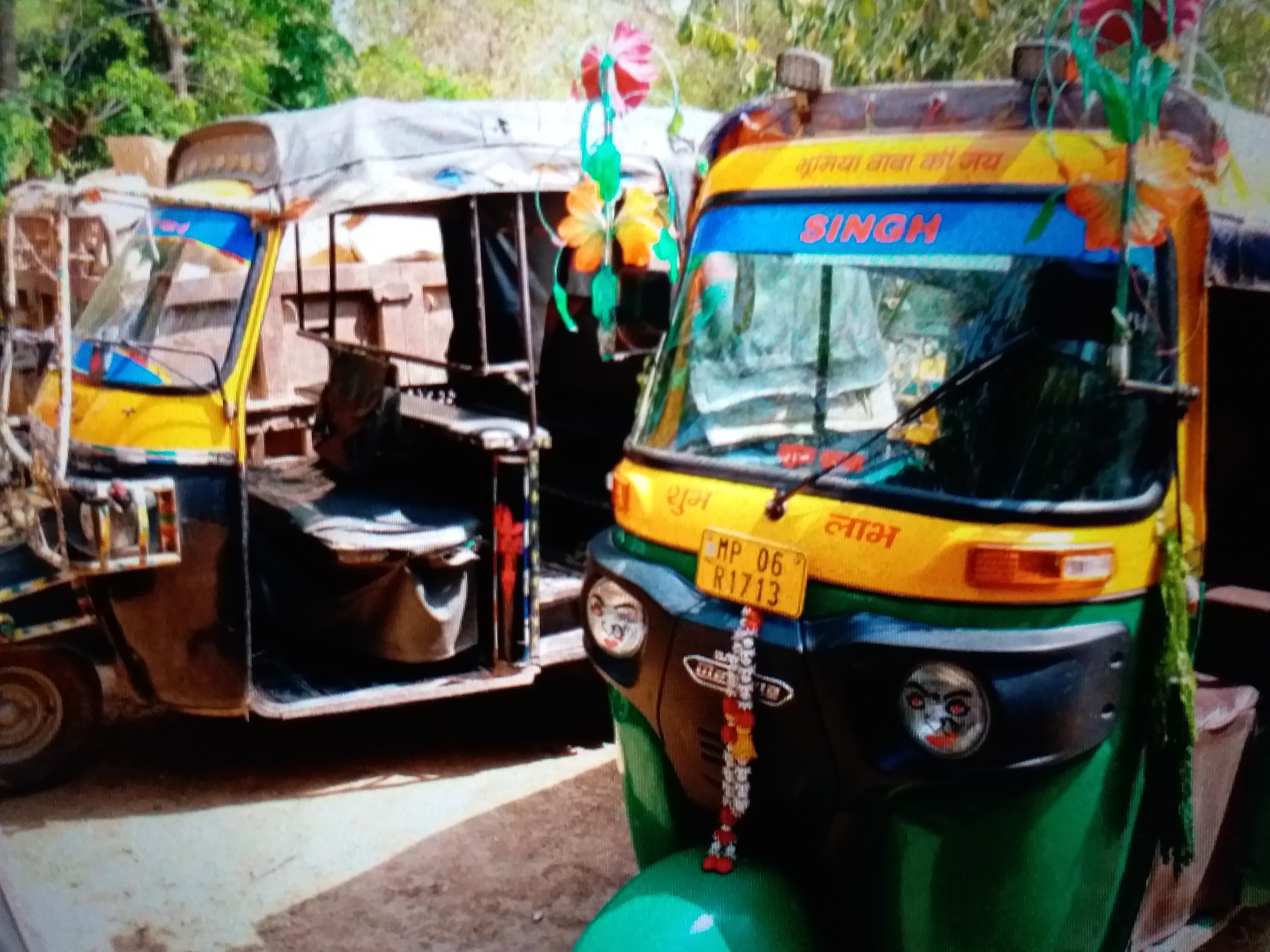 Auto drivers' autos were also seized. Gay