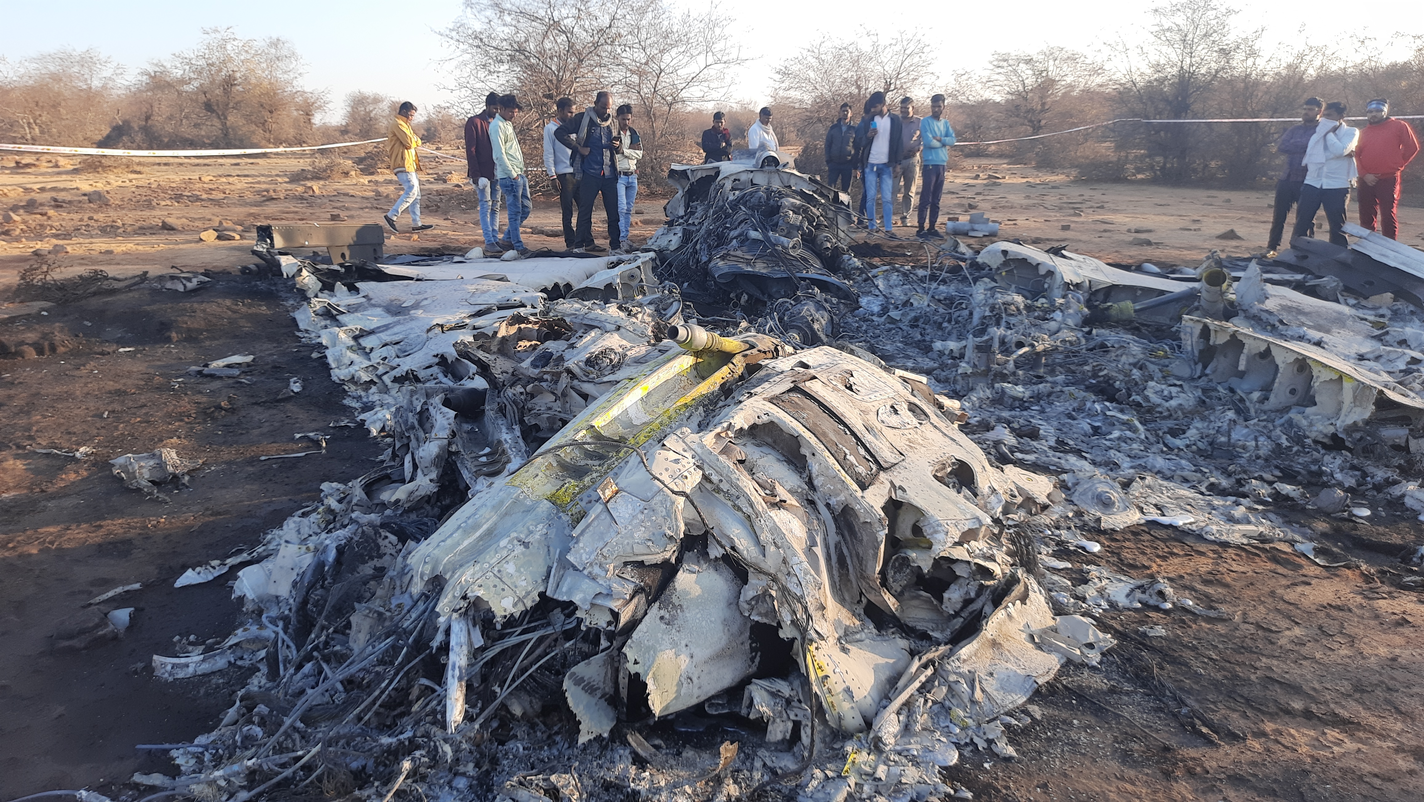 MP IAF Fighter Aircraft Crash
