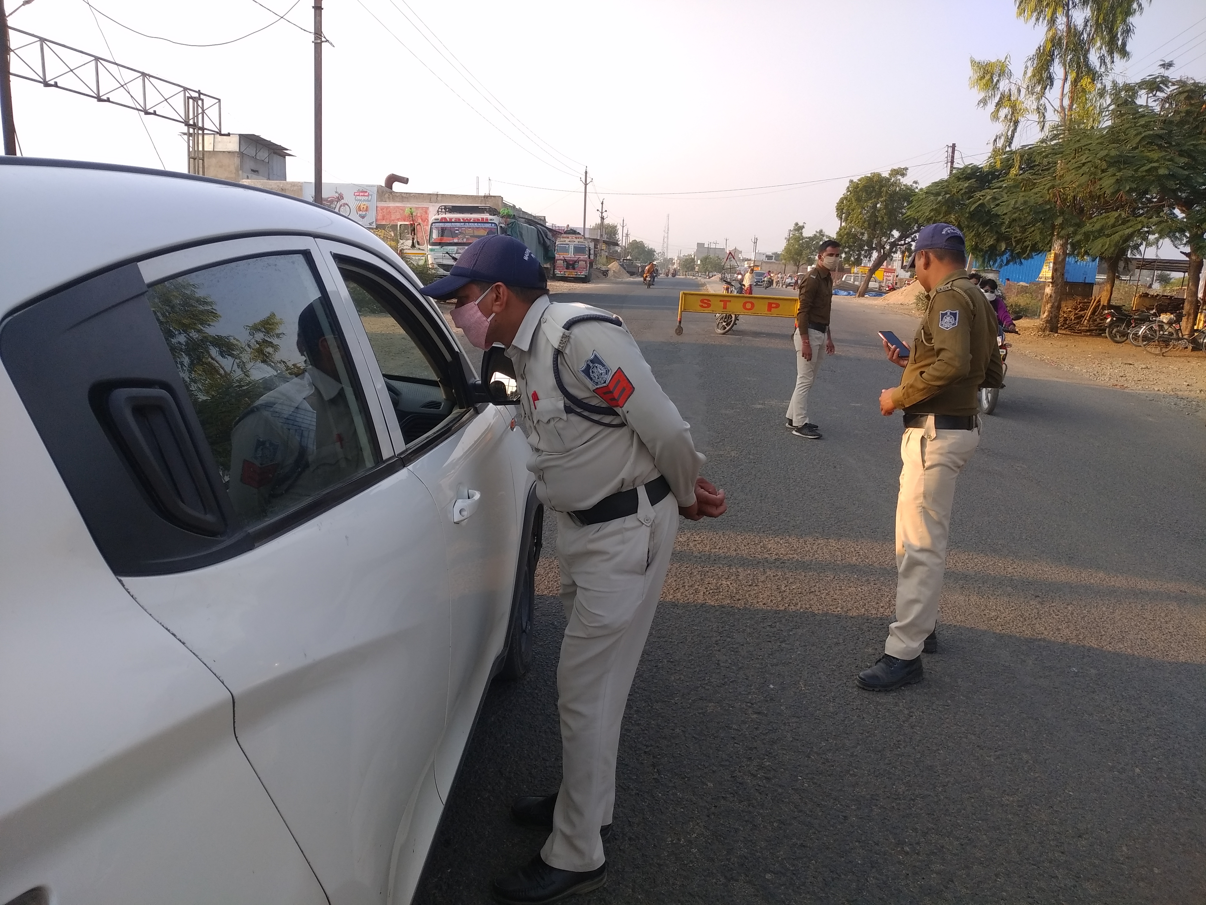 traffic police  action