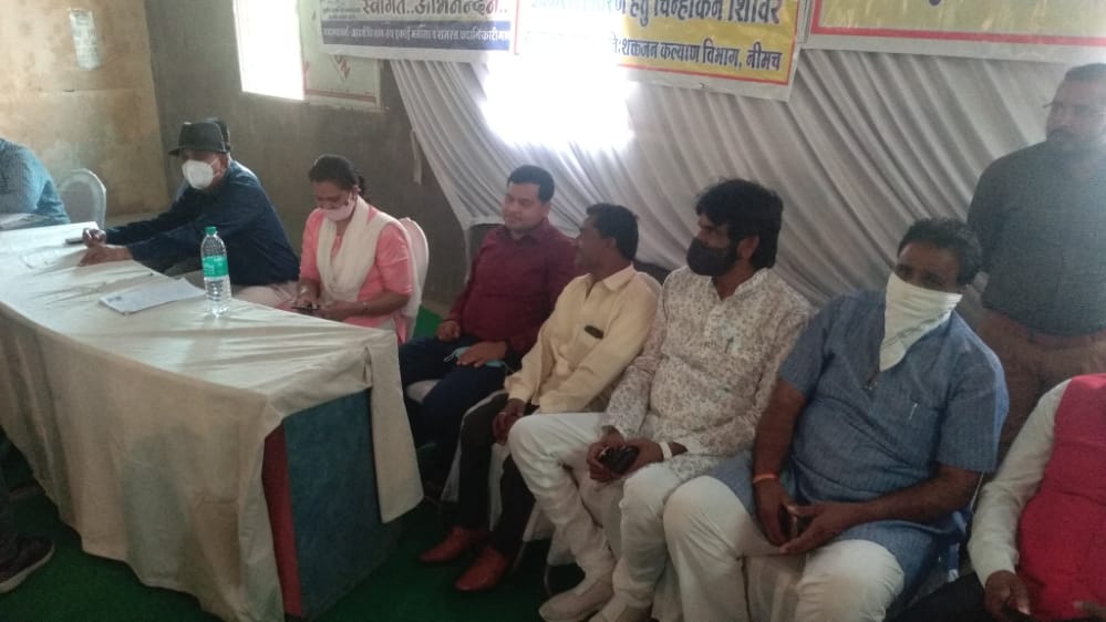 Divyang camp set up in Manasa of Neemuch