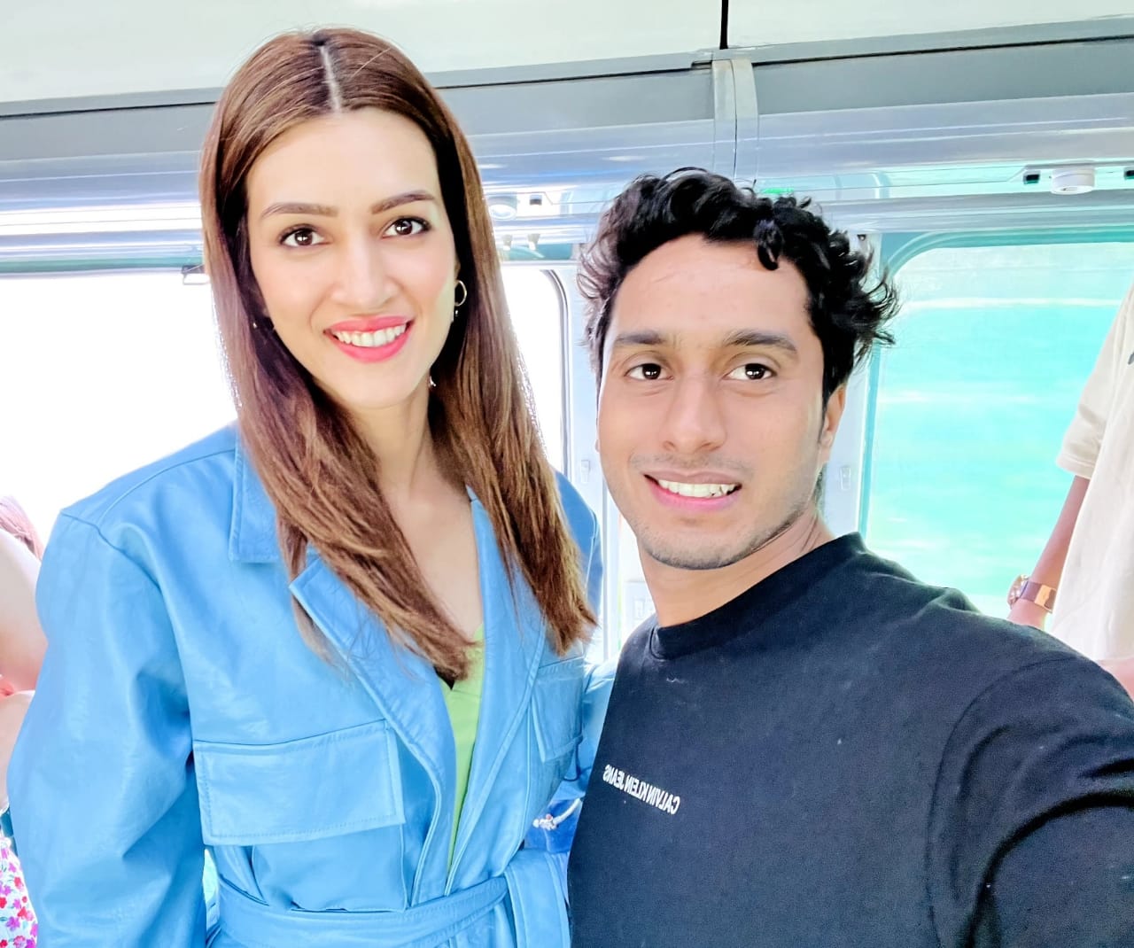 Himanshu Srivastava with Kriti Sanon