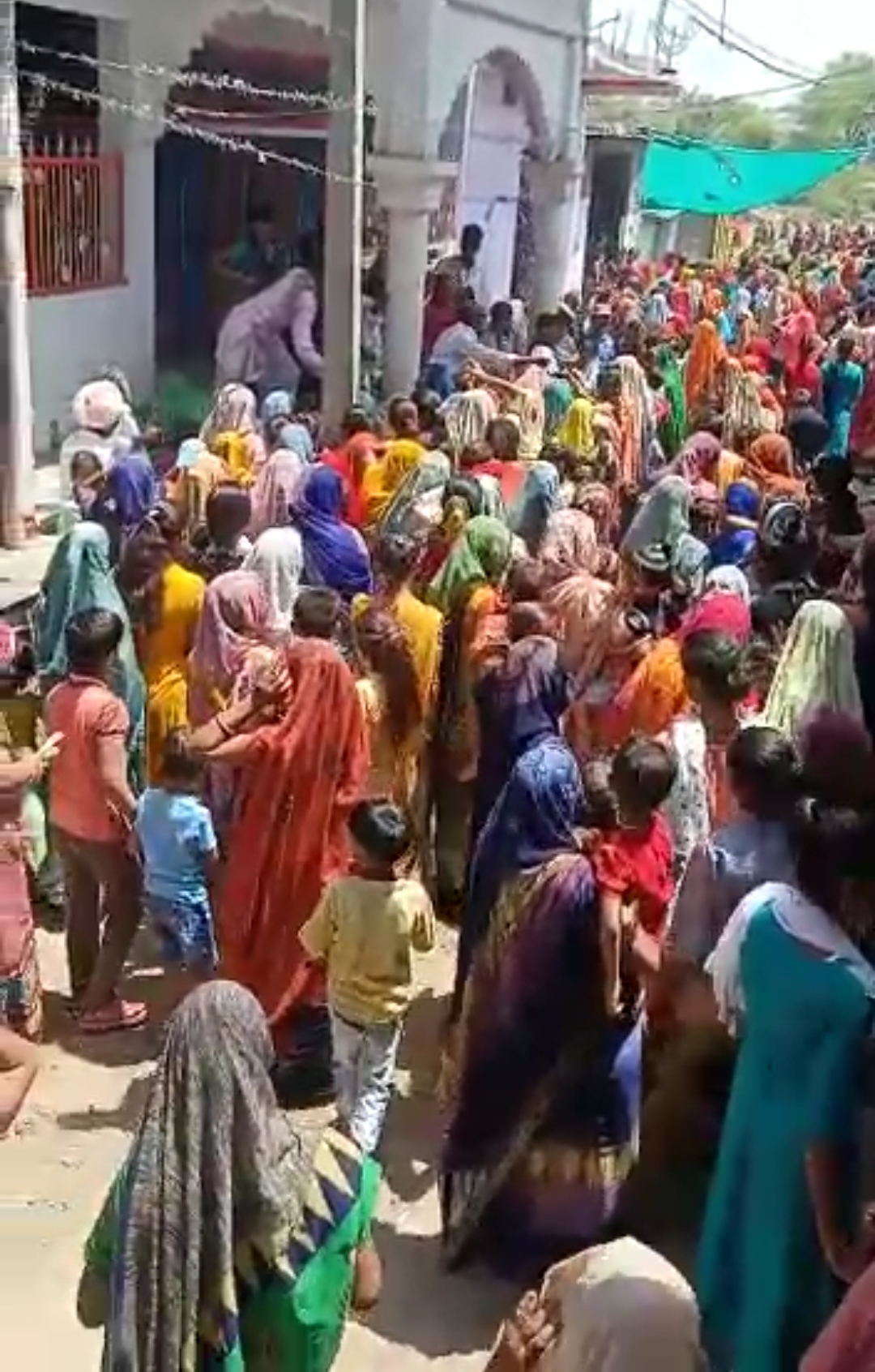 People throng shrine for Covid cure in MP