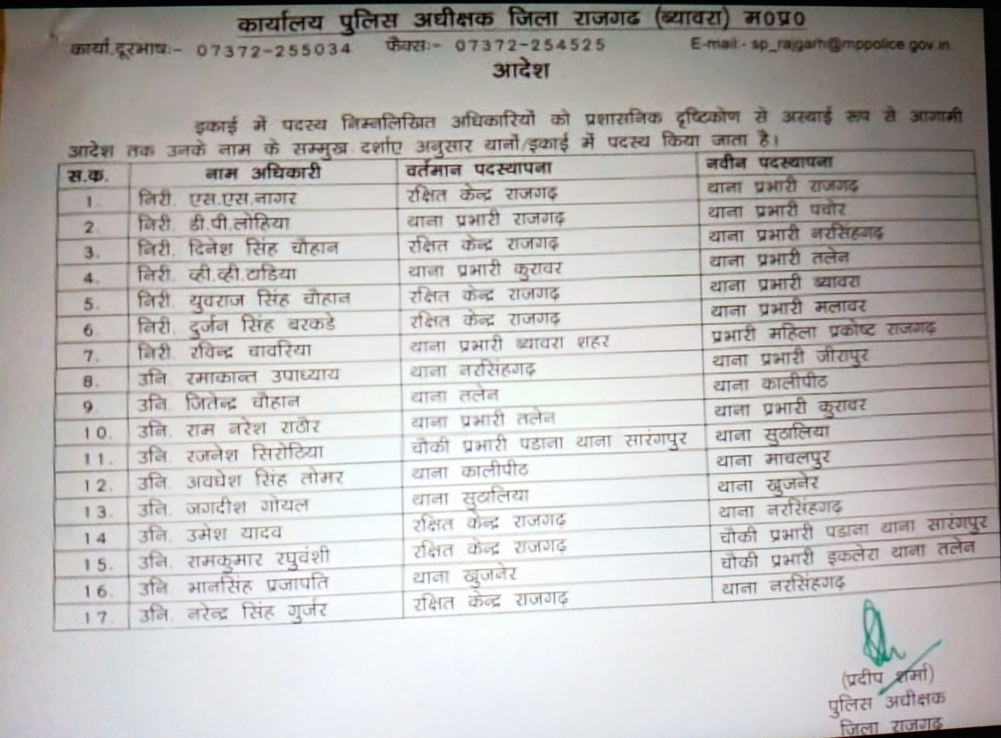 transfer list