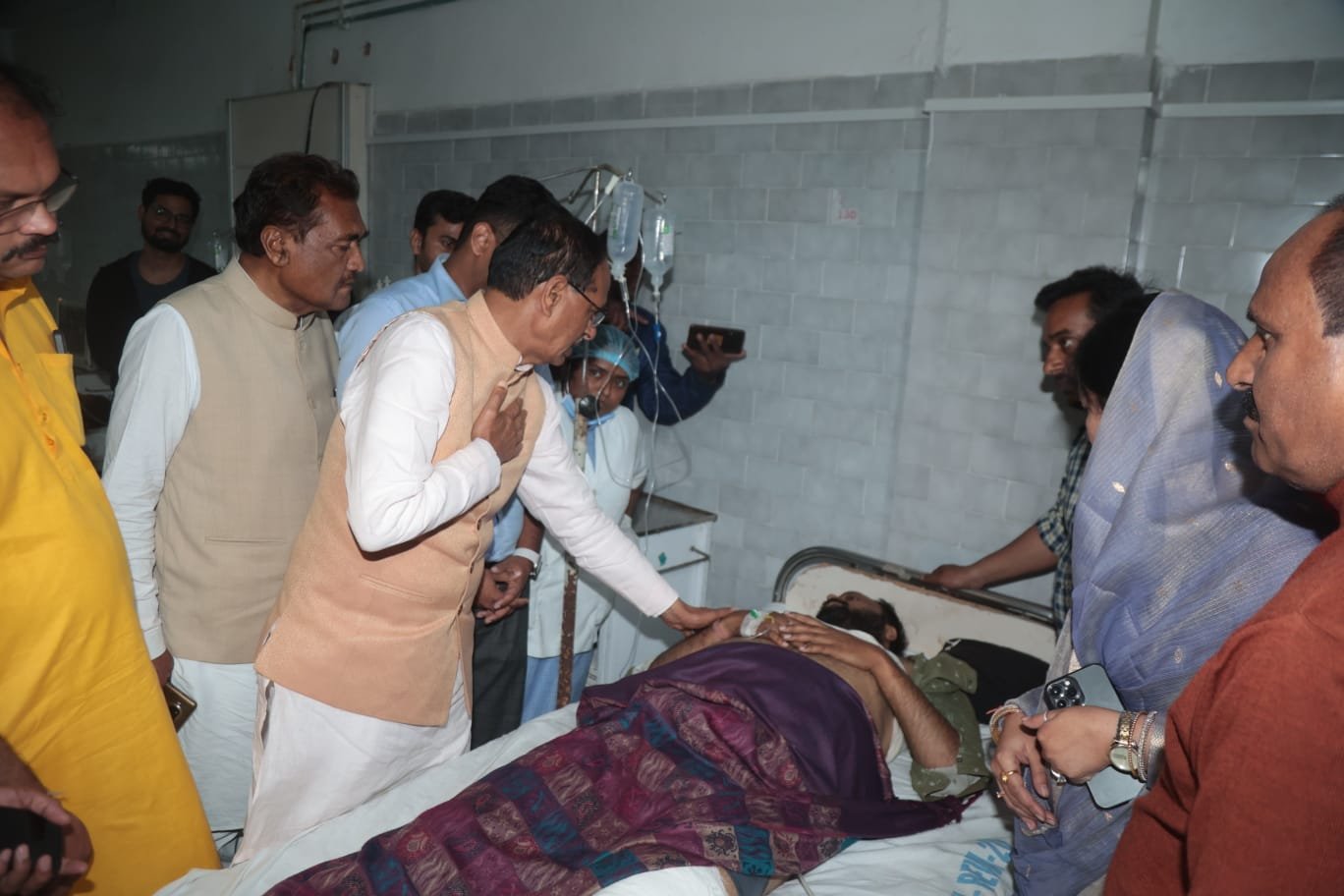 woman died at Sanjay Gandhi Hospital in Rewa