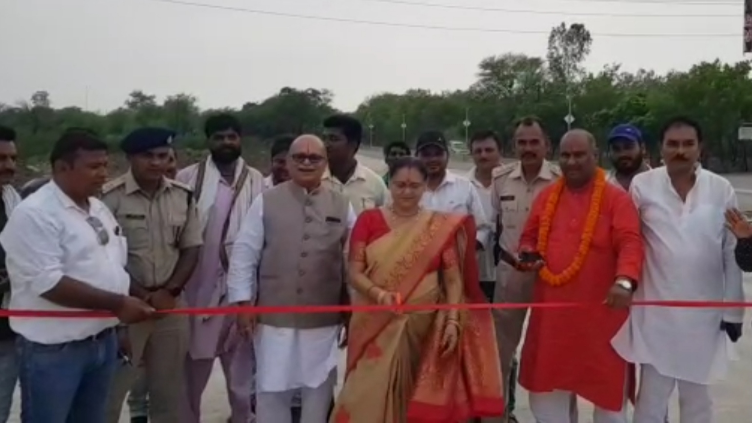 Contractor inaugurated railway flyover