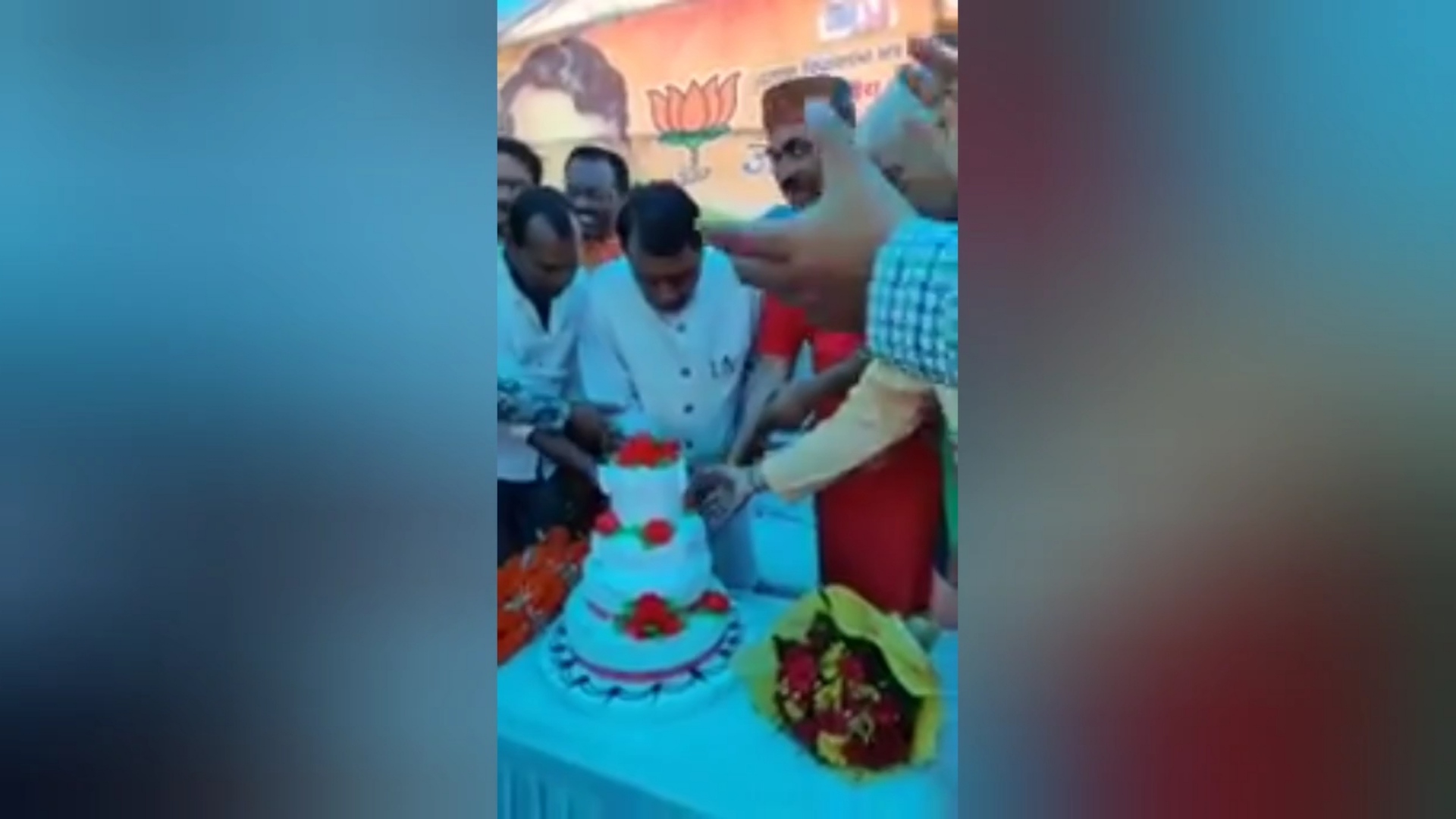minister in charge was celebrating his birthday After accident