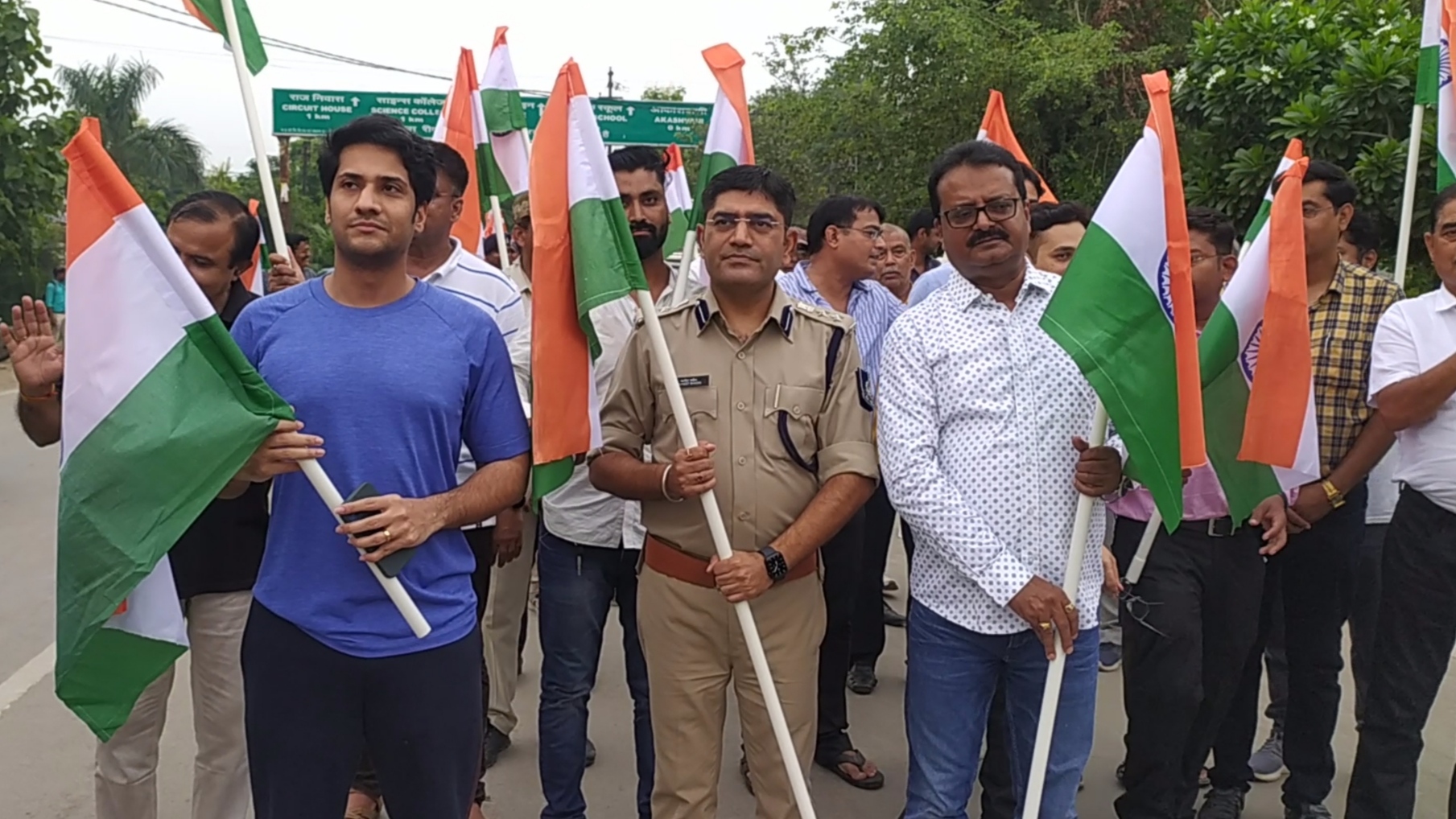 Tiranga yatra took out in Rewa