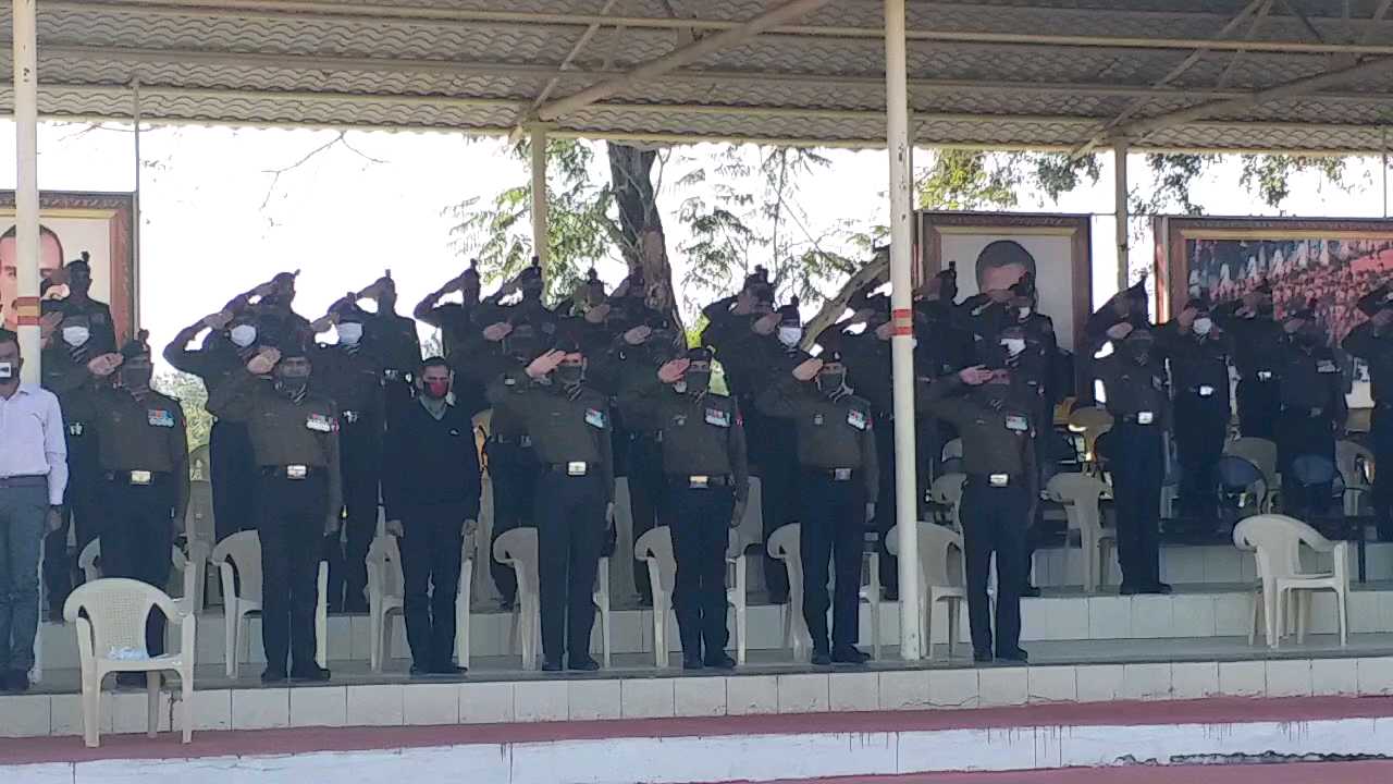 Passing out parade held in Mahar Regiment of Sagar