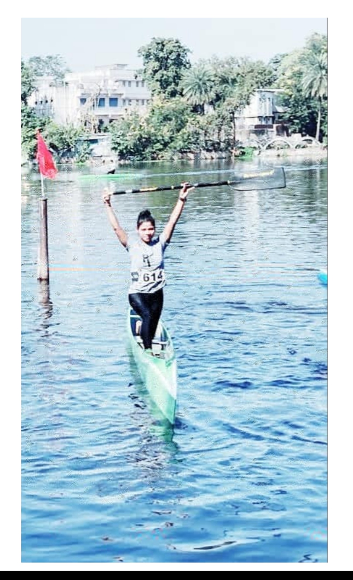 Canoeing player Kaveri will represent the country in Thailand