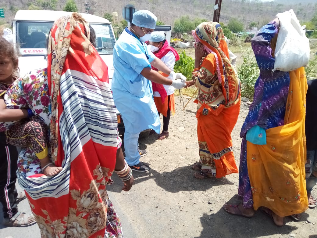 Priests and security personnel of Salkanpur temple underwent health test