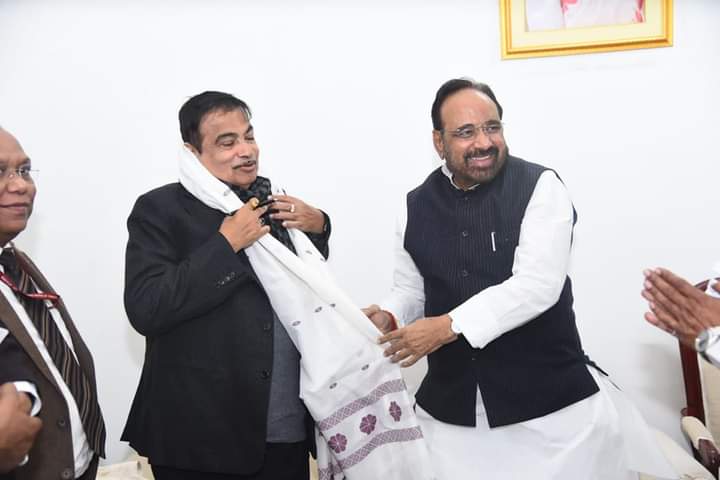 Minister Gopal Bhargava met Union Ministers