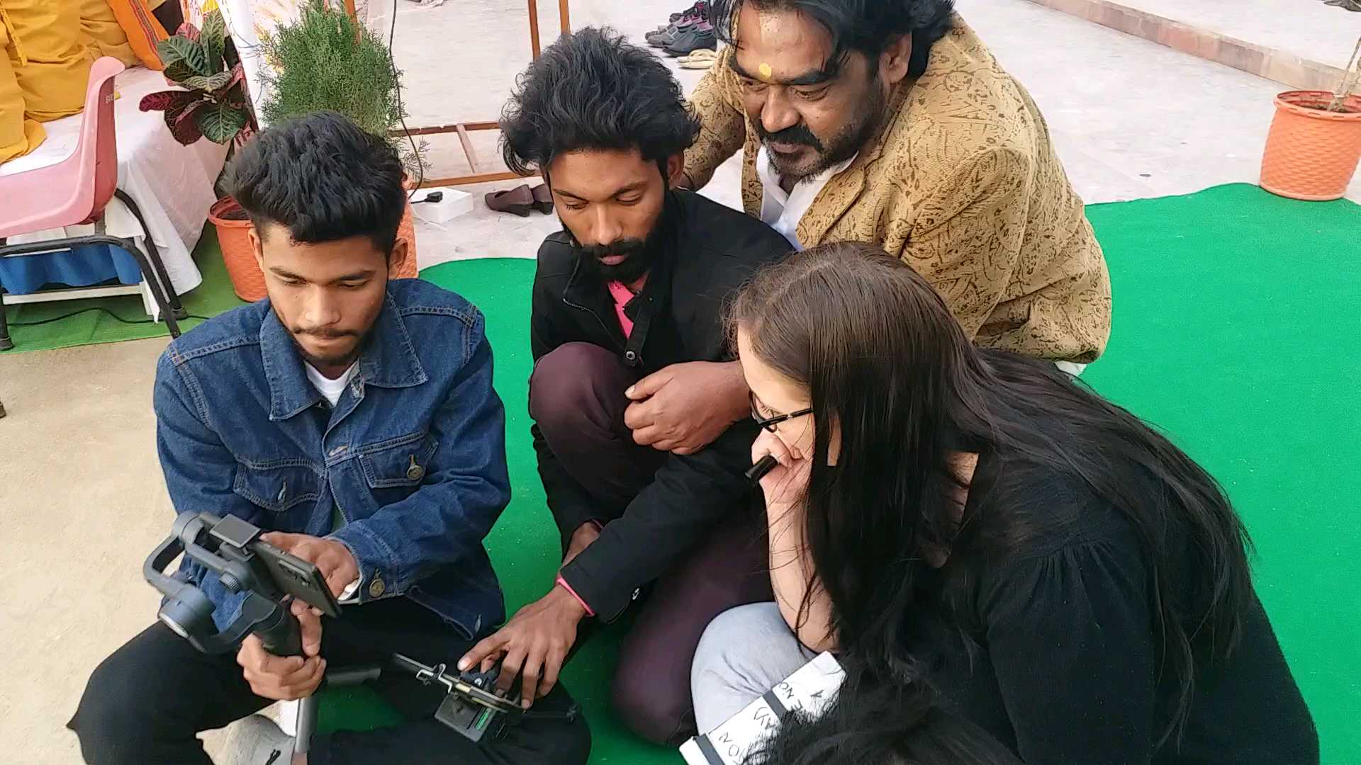 Short film shooting in Sagar