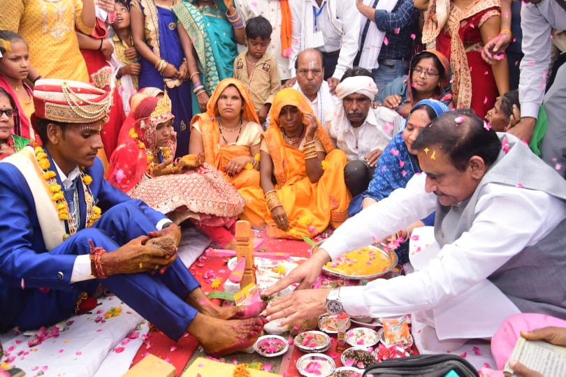 Bhupendra Singh inaugurated kanya vivah