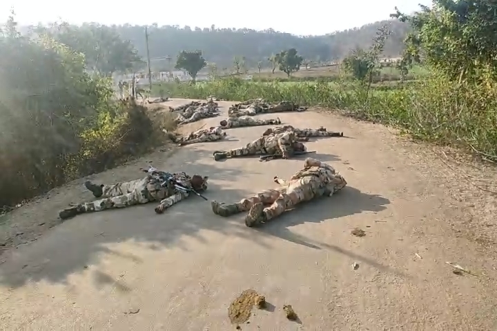 Exercise conducted to tackle Naxalites