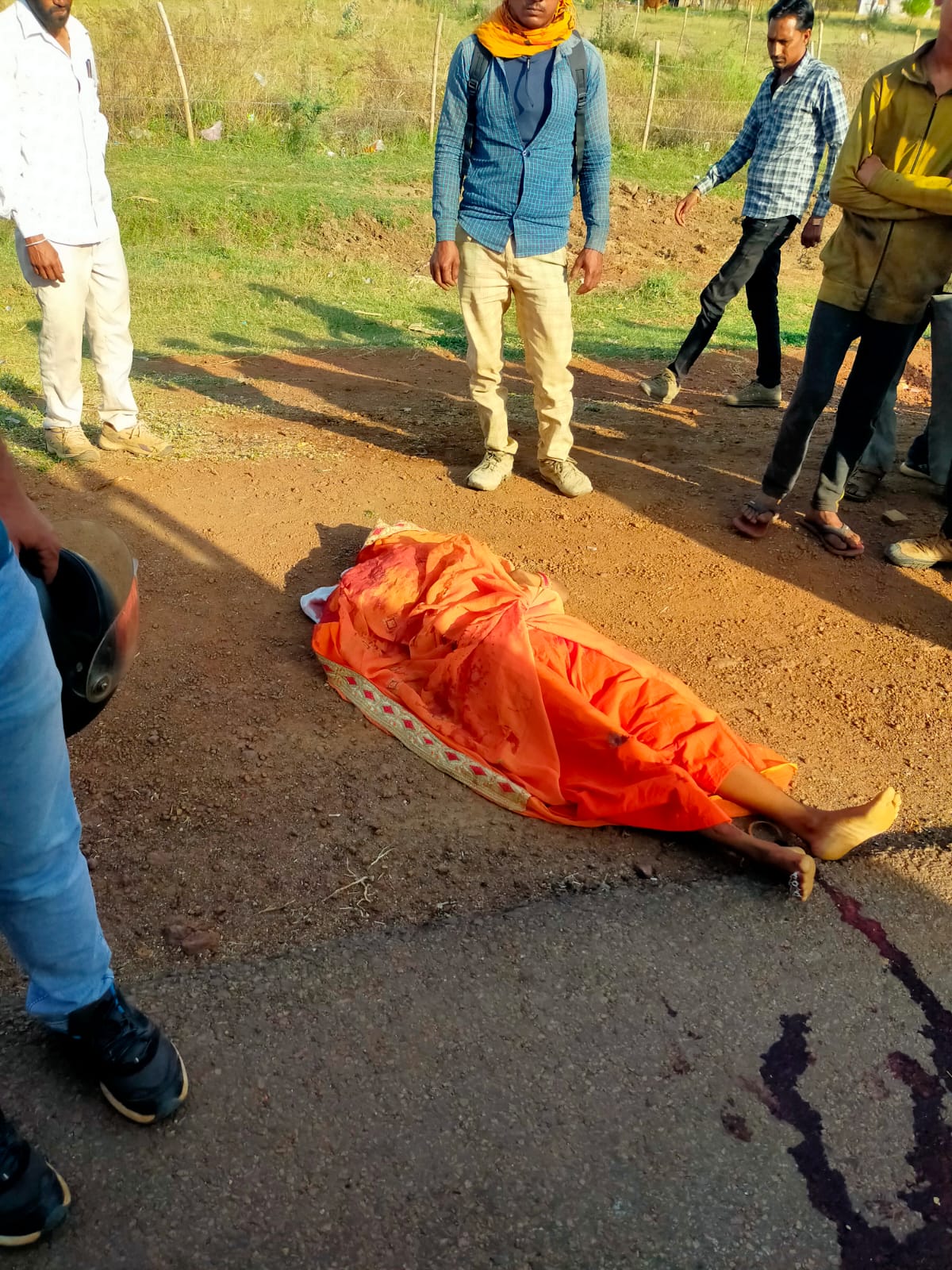 Dead body of a young man found in field