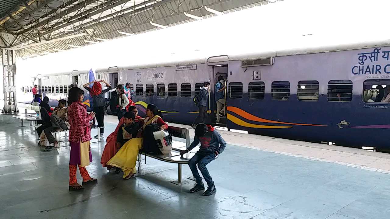 silence in Tikamgarh railway station