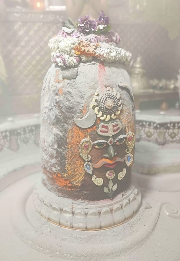 Ujjain Mahakaleshwar temple Baba Mahakal makeup on 4 March 2022