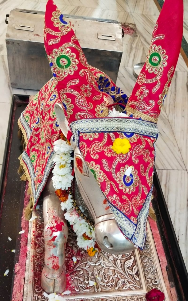 Ujjain Mahakaleshwar temple Baba Mahakal makeup on 4 March 2022