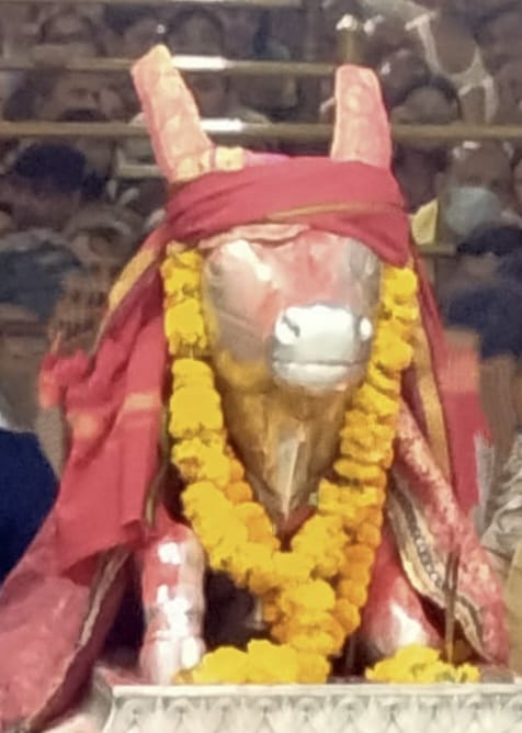 Ujjain Mahakaleshwar temple Baba Mahakal makeup on 7 June 2022