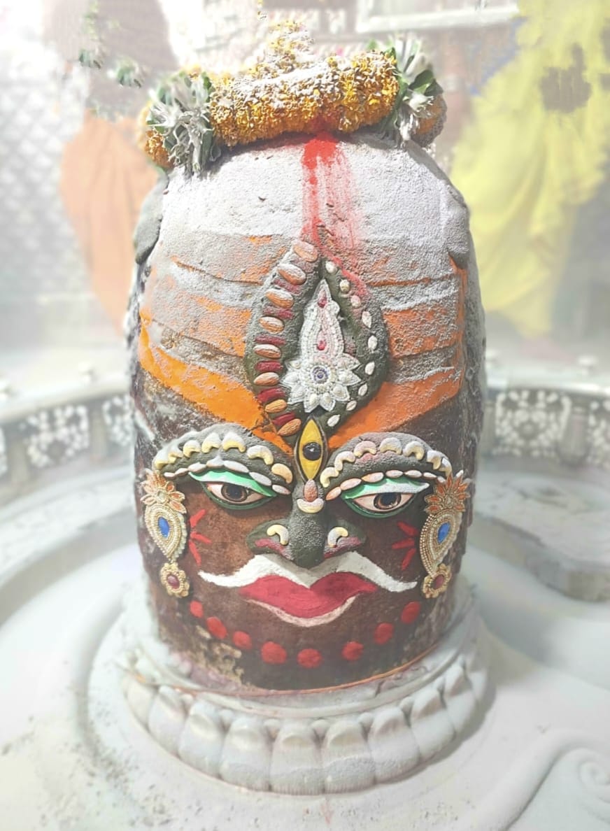 Ujjain Mahakaleshwar temple Baba Mahakal makeup on 9 June 2022