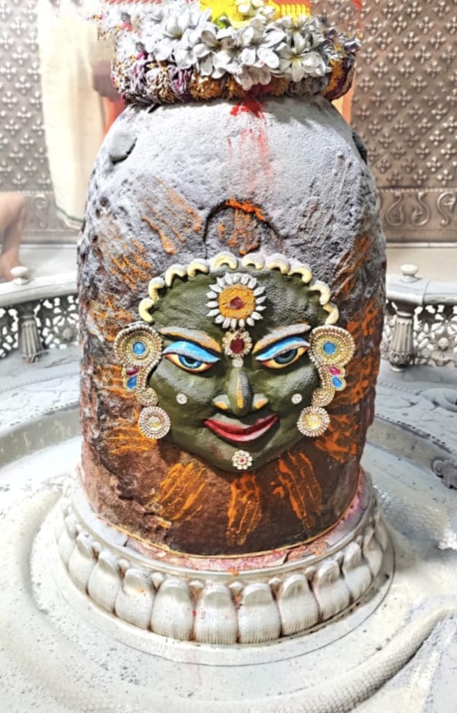 Mahakal Bhasma Aarti Baba Mahakal makeup on 10 July 2022