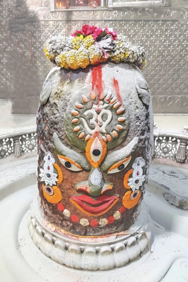 Baba Mahakal makeup on 14 september 2022