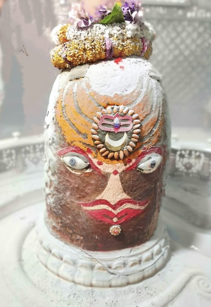 Ujjain Mahakaleshwar temple Baba Mahakal makeup on 20 March 2022