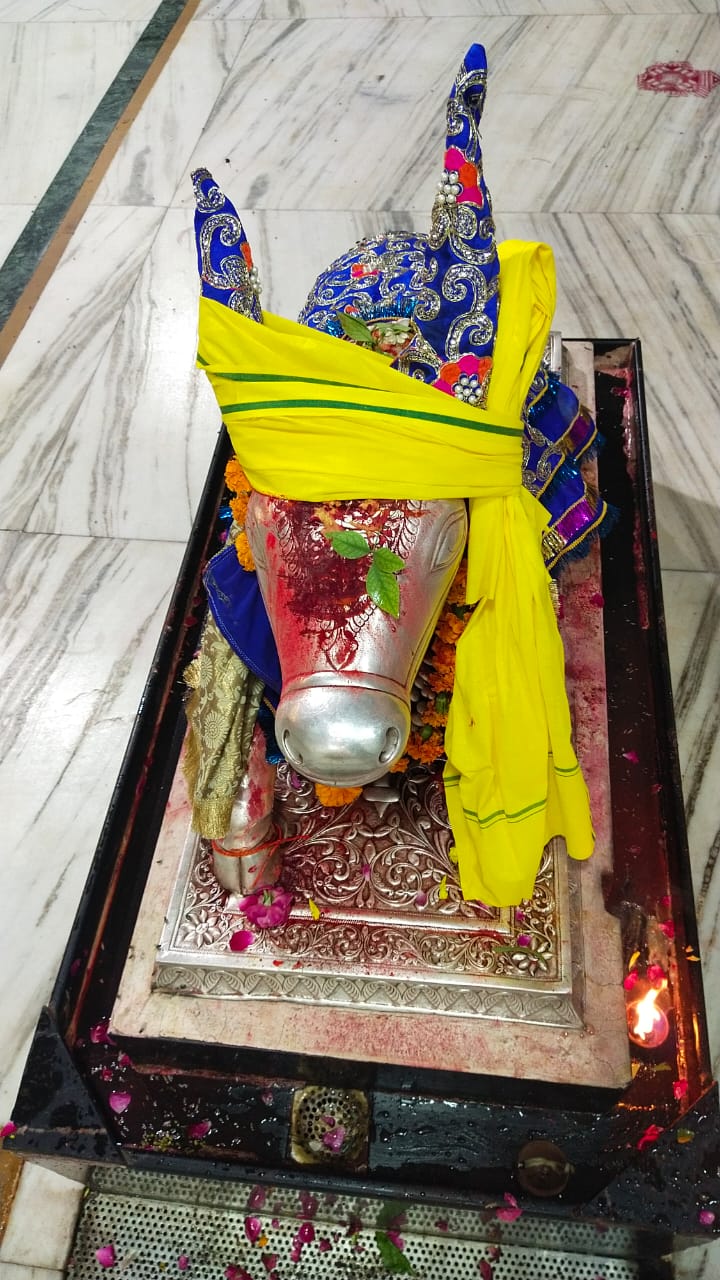 Ujjain Mahakaleshwar temple Baba Mahakal makeup on 22 July 2022