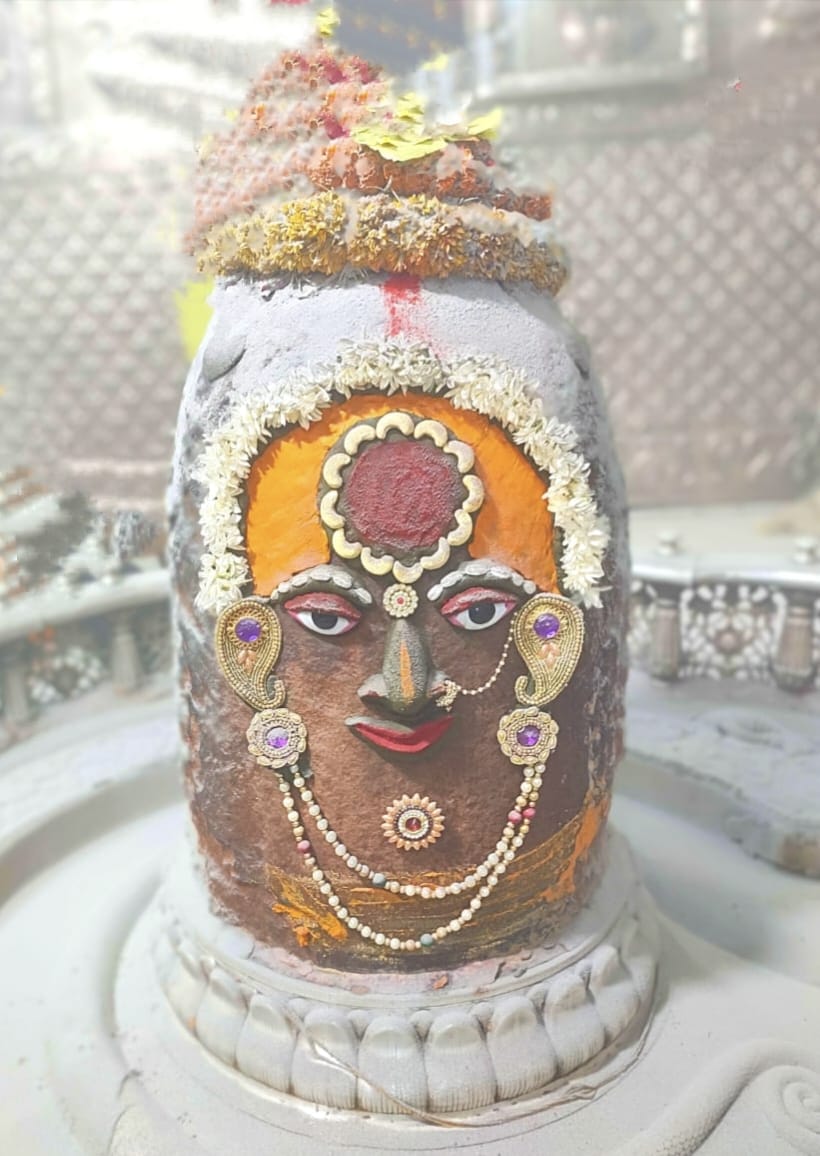 Ujjain Mahakaleshwar temple Baba Mahakal makeup on 24 June 2022